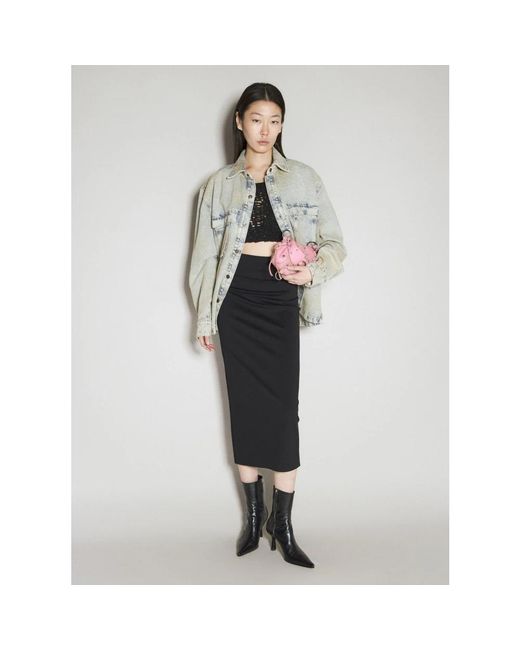 Guess Jassen ,Blauw ,Denim Denim Utility Shirt in het Gray