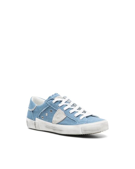 Philippe Model Blue Sneakers