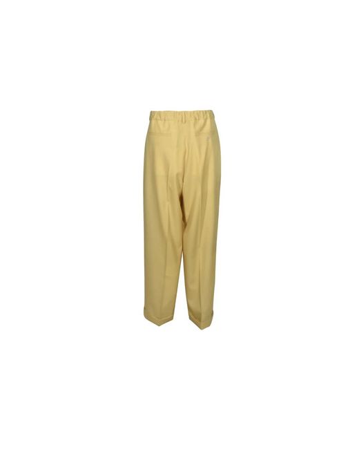 Marni Natural Straight Trousers for men