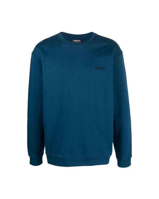 Dondup Blue Sweatshirts for men