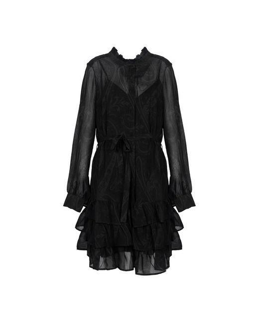 Silvian Heach Casual Kleedjes in het Black