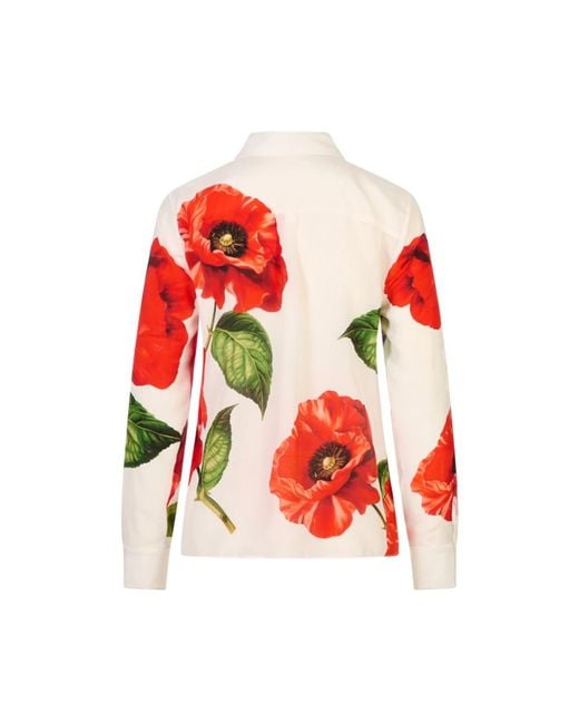 Alice + Olivia Red Shirts