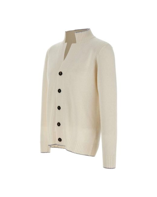 Cardigans Eleventy de hombre de color White
