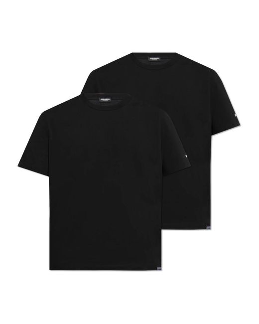 DSquared² Black T-Shirts for men