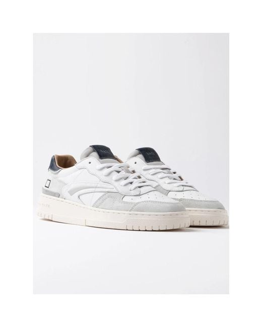 Date White Sneakers for men
