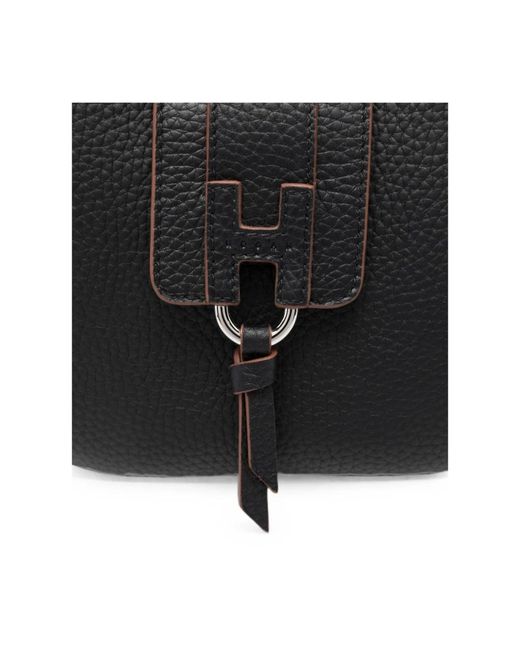 Hogan Black Shoulder Bags