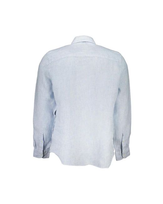 North Sails Blue Casual Shirts for men