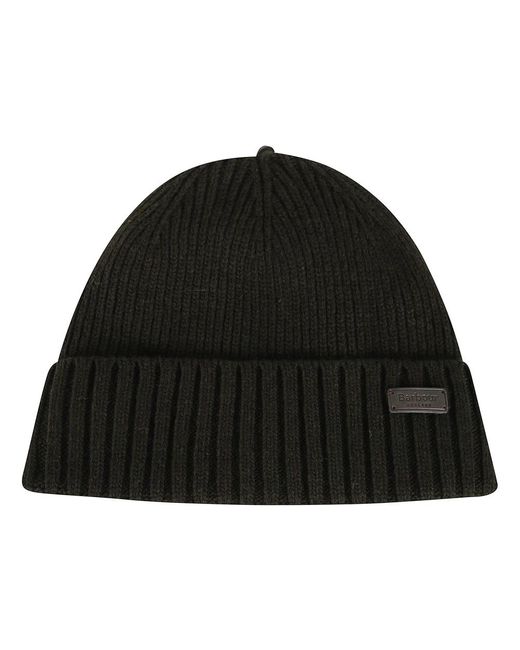Beanies Barbour de hombre de color Black