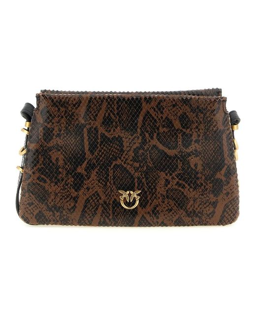 Pinko Brown Cross Body Bags