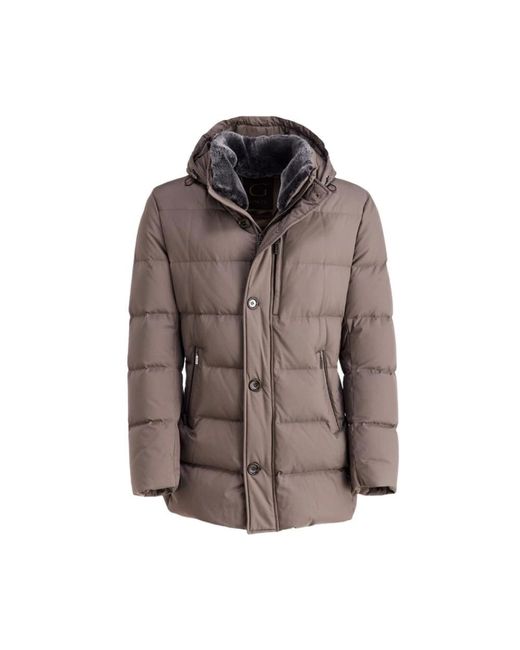 Gimo's Brown Down Jackets for men