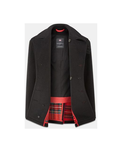 Coats > double-breasted coats Gloverall pour homme en coloris Black