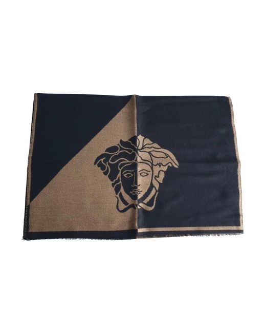 Versace Black Winter Scarves