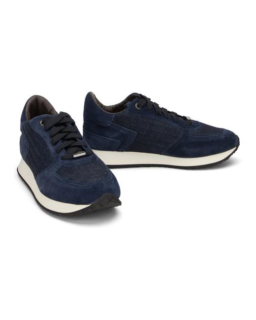 Moorer Blue Sneakers for men