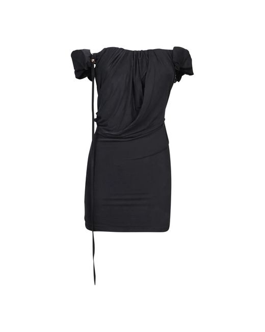 Jacquemus Black Short Dresses