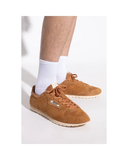 Autry Brown Sneakers Wslm Pb04