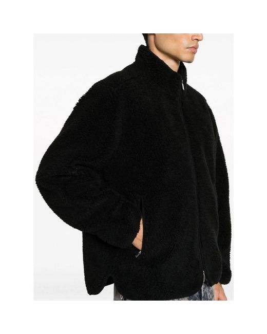 Represent Fleece zip pullover in Black für Herren