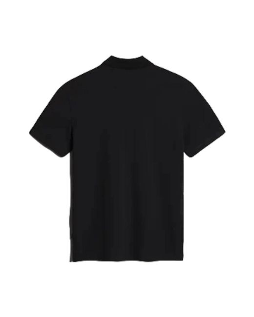 Napapijri Black Polo Shirts for men