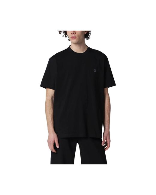 Y-3 Black T-Shirts for men