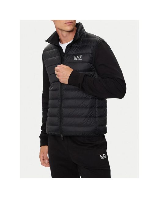 EA7 Vests in het Black voor heren