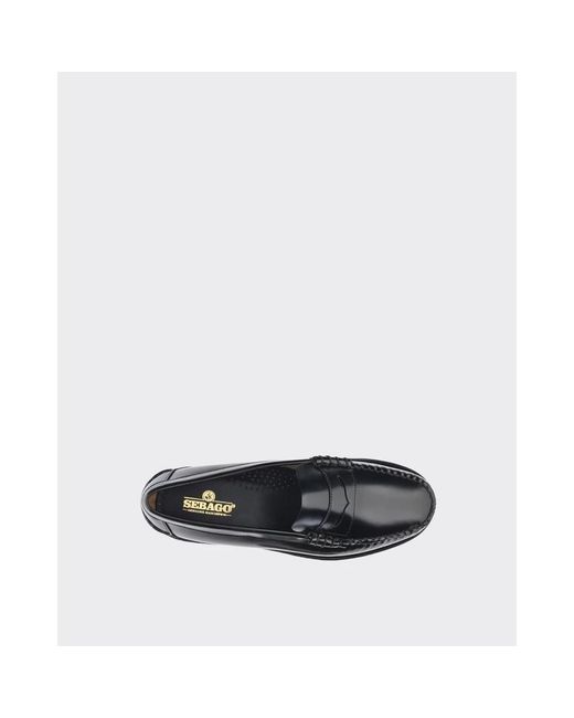 Sebago Black Loafers for men