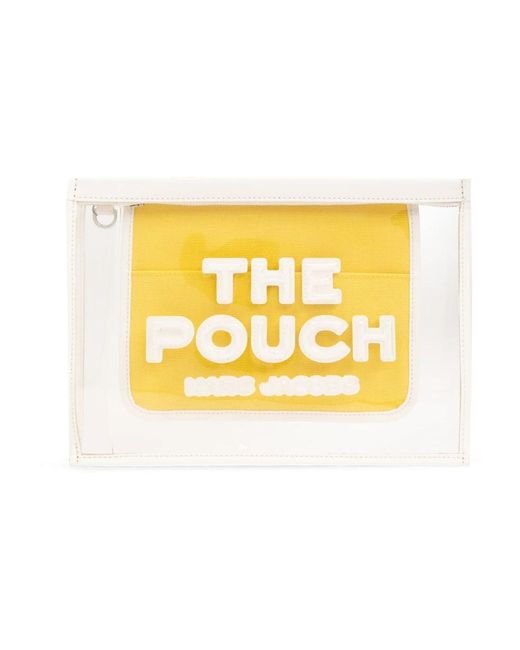 Marc Jacobs Metallic Clutch 'the pouch'