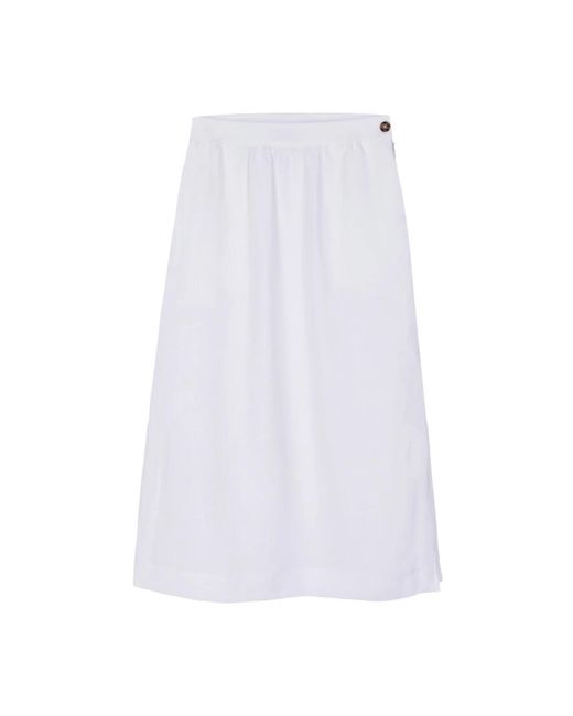 Midi Skirts Colmar de color White