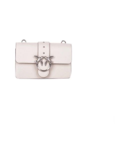 Pinko White Shoulder Bags