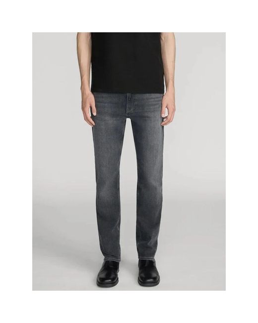 FRAME Blue Straight Fit Jeans for men
