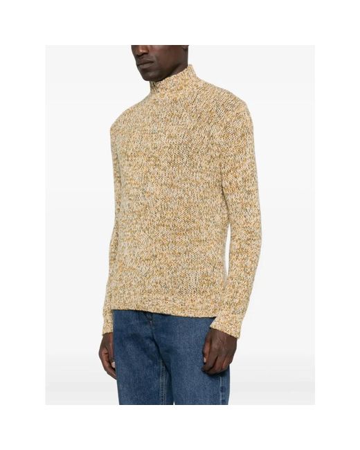 Tagliatore Turtlenecks in het Natural voor heren