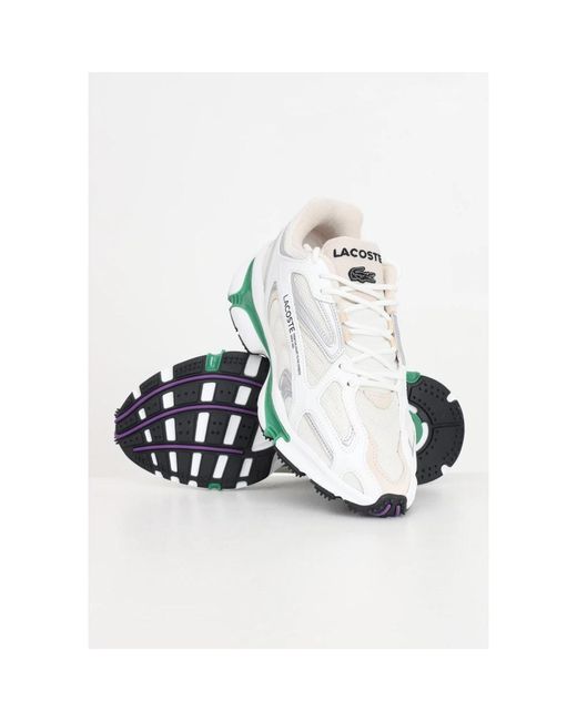 Lacoste Weiße sneakers l003 2k24,weiße grüne beige graue sneakers l003 in White für Herren