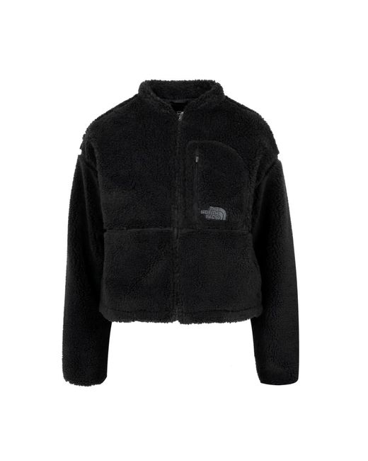 The North Face Fleece Jackets in het Black