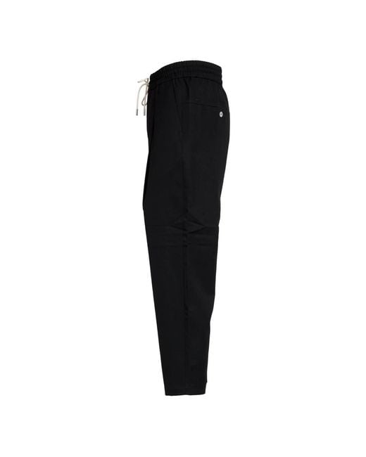 Drole de Monsieur Black Slim-Fit Trousers for men