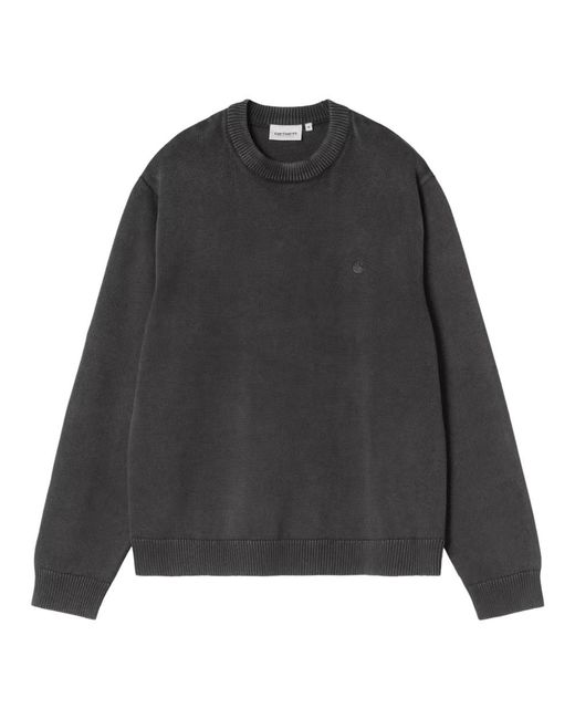Carhartt Black Round-Neck Knitwear for men