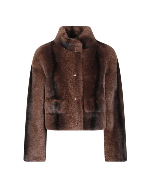 Ermanno Scervino Mf938 Jas in het Brown