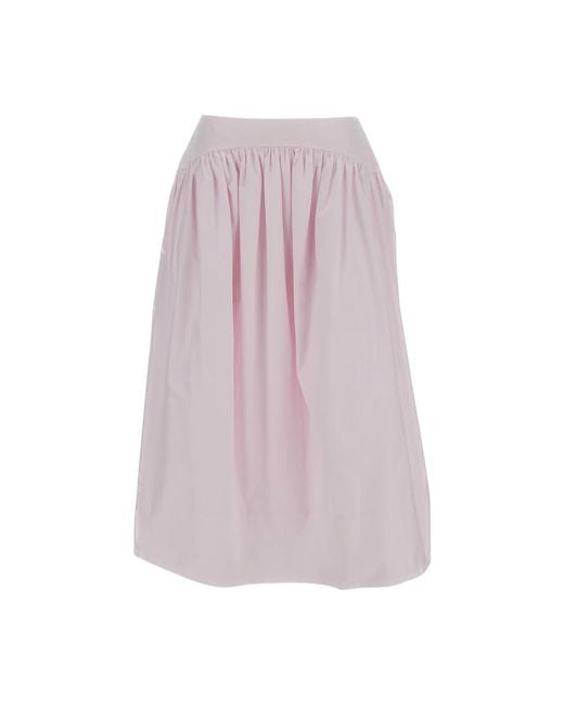 Midi Skirts Simone Rocha de color Pink