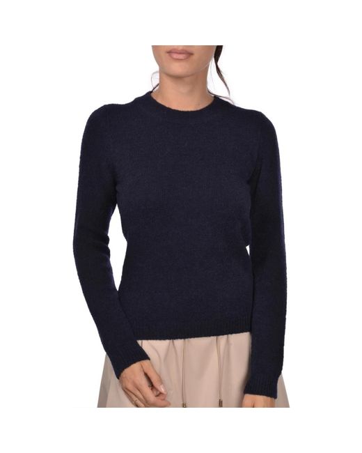 Round-Neck Knitwear di Gran Sasso in Blue