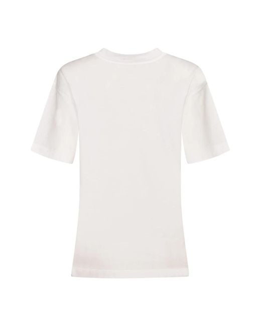 T-Shirts Moschino de color White