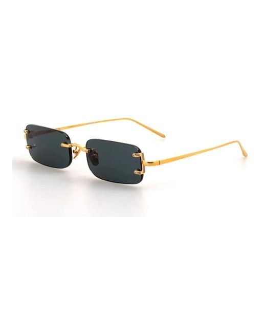 Linda Farrow Sunglasses in het Blue