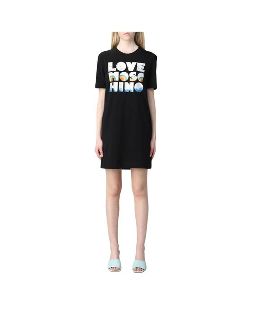 Short Dresses di Love Moschino in Black