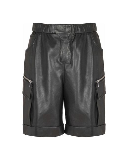 Casual Shorts di Balmain in Gray da Uomo
