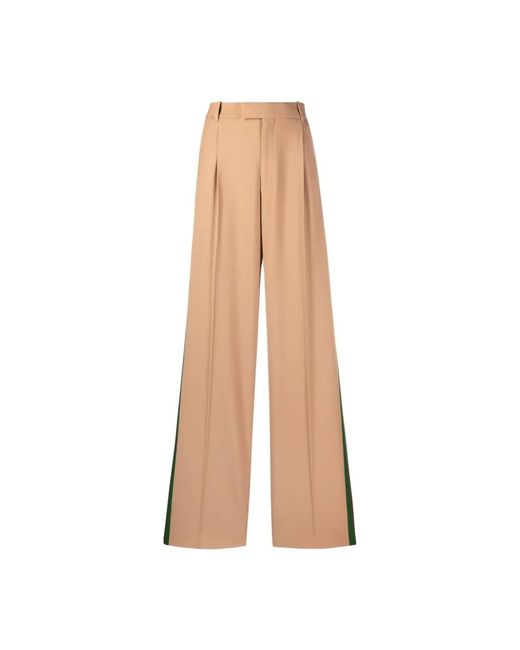 Gucci Natural Wide Trousers