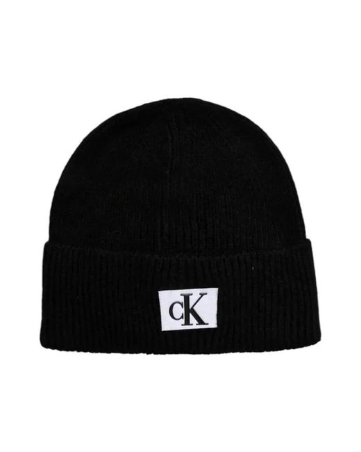 Calvin Klein Black Beanies for men