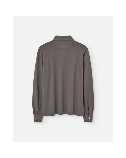 Polo Shirts di Fedeli in Gray da Uomo