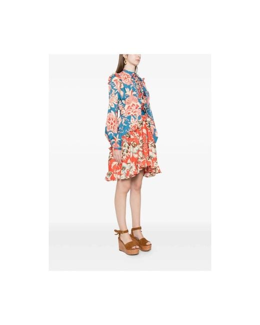 Etro Blue Shirt Dresses