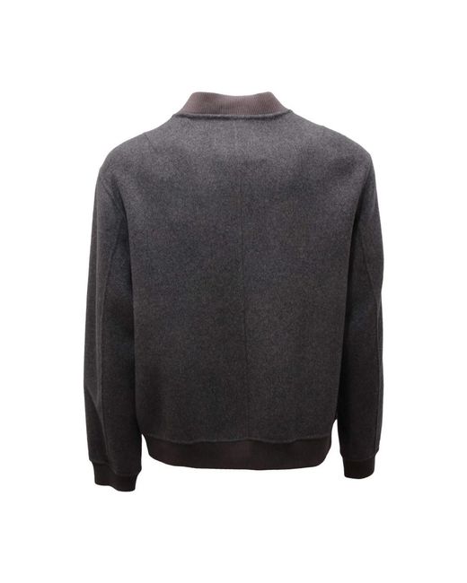 Amaranto Jassen ,Grijs ,Wol Wol Kasjmier Jas Grijs Model B6S0006 in het Gray voor heren