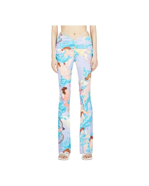 Marco Rambaldi Blue Wide Trousers