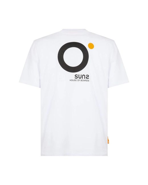 Suns Pocket T-Shirt in White für Herren