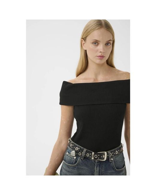 Gestuz Black Blouses