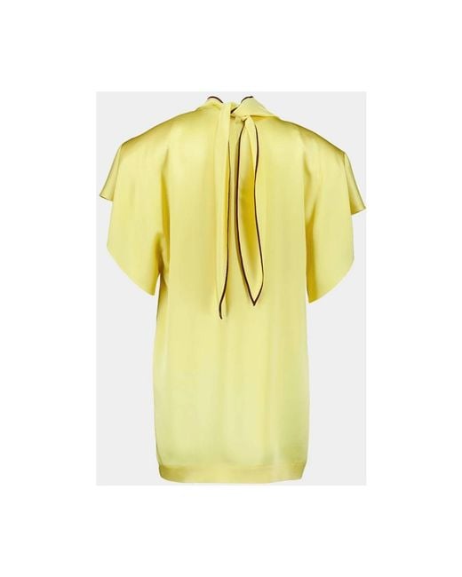 Stella McCartney Yellow Blouses