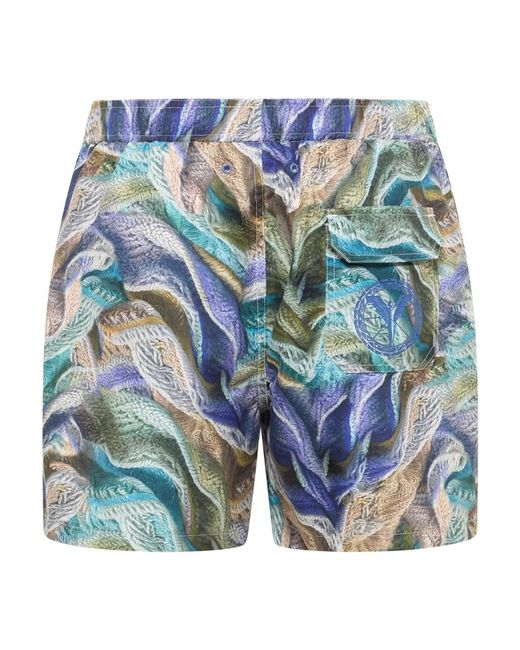 carlo colucci Blue Beachwear for men